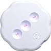 Générique Luce notturna per WC - detergente UV adesivo ricaricabile automatico luminoso, luce disinfettante con rilevamento di movimento, per camera da , casa, appartamento, ragazzi, WC, corridoio interno