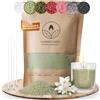 comforder Perle di Cera per Candele Profumate 400 g, Verde Chiaro, Gelsomino