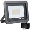 Mille Lucciole YCZM Faretto LED da Esterno 35W,Faro LED Esterno 40 leds 3000K Bianco Caldo 3500LM,Faretti LED Esterno Impermeabile IP65,Faretti Esterni adatto Giardino Terrazza Garage Patio【1 Pezzi Guscio Nero】