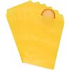 Quotidian Sacchetti carta antiunto 7,6x12,7 cm, 100 pezzi | Carta antiunto per alimenti giallo limone per panetteria, snack, confetteria (formato A7 · 3x5 pollici)