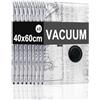 Butyeak Sacchetti Sottovuoto Vestiti,8 Pezzi Buste Sottovuoto Vestiti 60x40cm,Vacuum Bags,Sacchetti Sotto Vuoto da Viaggio,Sacchi Salvaspazio Valigia,Porta Camicie da Viaggio Richiudibili