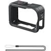 Generic Cinghia da polso inclusa per Action 6 Mount-Ready Camera Frame Open Side Access, supporto Vlog Travel Livestream Content Plans