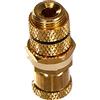 Delock Adattatore audio, morsetto per polo da incasso, anello di colore nero