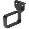StarTech.com Supporto passacavo ad anello 1,5U per armadio rack orientabile interno o esterno, Anello aperto a D reversibile 6x10 cm (CMHOOKMW)
