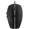 CHERRY GENTIX 4K, Mouse Con Filo, Ideale per l'Uso con Monitor Ultra-HD, 6 Pulsanti, Fino a 3600 dpi, Design Simmetrico, Cavo 1,8 m, Nero