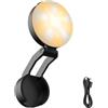 NEEWER Mini Luce LED Compatibile con DJI OSMO Pocket 4 e 4P, M29 Nero | Illuminazione Ausiliaria, Accessori Fotocamere Gimbal, 1W, CRI95, 200mAh, 3 Modalità CCT, USB C, per Selfie Vlog Streaming