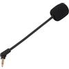 VBESTLIFE Microfono di Ricambio per Kingston Cloud Flight/Flight S, Cuffie da Gioco con Asta Staccabile per Microfono con Cancellazione del Rumore da 3,5 Mm