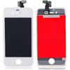 TELEMATICARICAMBI LCD Display Compatibile con Apple iPhone 4 e 4G Bianco LCD + Touch Screen