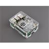 Waveshare Clear Acrylic Case For Raspberry Pi 5, Supports Installing Official Active Cooler, Dustproof