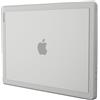 Incase Edge Hardshell with Makrolon® - Custodia per MacBook Pro 16 2024, 2023, 2022, 2021, M4, M3, M2, M1, custodia per MacBook, custodia rigida, antigraffio, piedini gommati, trasparente