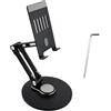 Waveshare Portable Monitor Adjustable Stand, Compatible with 4~18.5inch Monitors, Supports Multi-axis Rotation, Weighted Base and Ergonomic Design, Foldable for Easy Storage