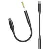 WASRUYI Adattatore USB C a Jack Cuffie 3.5mm(2 pack)per Apple iPhone 16 15 Auricolari Aux Audio Accessori Microfono MacBook Type-C Splitter per iPad Connettore compatibile per Samsung tipo c Convertitore 3,5