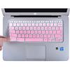 Casebuy ultra sottile della tastiera compatibile con HP 35,6 cm touch-screen Chromebook/HP Chromebook 14-ca Series/HP Chromebook 14-ak serie/HP Chromebook 14 G2 G3 G4 Series Ombre Pink