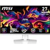 MSI MAG 272QPW QD-OLED X28 27 WQHD, monitor da gioco, pannello OLED Quantum Dot 2560 x 1440, 280 Hz, 0,03 ms, DisplayHDR True Black 400, HDMI 2.1, DP 1.4a, USB C (15WPD), bianco