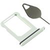 OnlyTech - Vassoio della Scheda SIM di Ricambio per iPhone 12 Mini Verde - con Guarnizione installata + Strumento di Estrazione