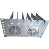 RAW HARDWARE Rack 10 pollici supporto HDD RAW 3U dimensioni, fino a 6 x 3,5 pollici HDD realizzato in acciaio zincato da 1,5 mm