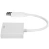CFTGIW Adattatore da USB a VGA USB 3.0 Maschio a VGA 15 Pin Femmina Non è Necessaria 'elettricità Esterna, Fornire elettricità Contemporaneamente Tramite l'interfaccia USB e