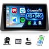 GOHHDL Android 15, 4G+64G GOHHDL Autoradio per Opel Mokka 1 2012-2016/Buick Encore 2013-2015 con Wireless Carplay Android Auto, Touch Stereo da 9 Pollici con GPS WiFi SWC FM RDS EQ Retrocamera&Mic