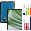 swark Nuovo display LCD Digitizer di ricambio per iPad mini 7 A2993 A2995 A2996 con set di attrezzi di riparazione aggiornato, nero