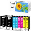 Yowell 8x Cartucce Compatibili con Epson 27XL Multipack | per WF-7110DTW WF-7210DTW WF-7610DWF WF-7710DWF WF-7715DWF WF-7620DTWF WF-7720DTWF WF-3640DTWF WF-3620DWF
