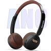 SUNJOM Sirius Cuffie Bluetooth Gaming Over-ear Wireless, Con Cancellazione Del Rumore, 70 Ore Di Riproduzione, ANC/ENC, Retrò,Ibride,Leggere,Con Microfono Integrato,Per Bambini,Studenti,Sport,Palestra (Nero)