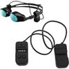 Denash Cuffie per Nuoto con Conduzione Ossea IP68, Lettore MP3 da 8 GB e Bluetooth 5.0, Orecchiette da 8H a Prova di Acqua Inclusi per Piscina, Acqua Aperta