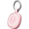Fresh 'n Rebel Smart Finder 2 - Compatibile con Apple Find My (iOS) e Android Find Hub, Smart Tag, Localizzatore, Trova Chiavi, Suono & LED, Impermeabile, Batteria Sostituibile (Pastel Pink)