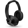 Energy Sistem Harmony ANC - Cuffie Bluetooth 5.4, ANC, in plastica riciclata, microfono ENC, archetto pieghevole, cuscinetti in pelle proteica (Nero)