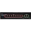 Setik - Switch 8 porte PoE + 2 porte uplink - distanza max.250 metri - Setik - SW8+2POE