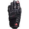 Dainese REACTO CARBON SHORT GLOVES WMN BLACK FLUO-PINK DAINESE : Taglia Int - S