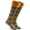 CityComfort Calze Donna, Calzini Antiscivolo Invernali Caldi a Pantofola Calze Alte al Ginocchio