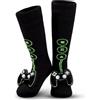CityComfort Calze Uomo - Calze Antiscivolo Uomo a Pantofola in Pile Taglia Unica - Calze Gaming per Uomini e Ragazzi - Regali per Gamer