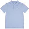 Levi's Polo con Nastro Interno sul Collo Blu Bambino