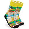 LOONEY TUNES Calze Uomo, Calzini Antiscivolo A Pantofola Caldi, Calzettoni Di Pile Imbottiti, Idea Regalo Uomo