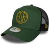 New Era Seasonal Ef Trucker Asroma Cig Verde Scuro Taglia Unica
