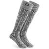 CityComfort Calze a Pantofola Donna - Calze Antiscivolo Taglia Unica Lunghe Calde e Morbide