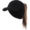 PivotWing Cappello Invernale Donna con Paraorecchie Cappello a Coda di Cavallo