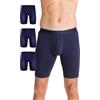 FINN Boxer da uomo con gamba lunga (confezione da 3) | Mutande traspiranti da uomo con comfort unico in modal Lenzing