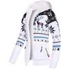 Nebulus Giacca da donna NORON, con cappuccio, elegante maglione in stile norvegese