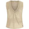 GUESS Top Donna Canotta Oro ES26GU22 W6RP10KC812 (IT, Testo, L, Regular, Regular, Oro)