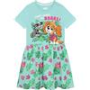 Paw Patrol Vestito Bambina, Vestiti Bambina Skye e Rex con Shorts integrati