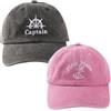 Wasise Cappello nautico - 2 cappelli da capitano con berretto da baseball, cappelli regolabili per coppie, regali nautici per uomini, cappelli da capitano, accessori per barche marine, berretto estivo