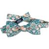 Le Colonel - Papillon Liberty Strawberry Thief verde smeraldo - Made in France