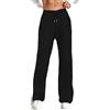 LKRSEEF Pantaloni Donna Invernali Tuta Jeggings Cotone Pantalone Sportivo Elastico Sweatpants Estivi Leggins Curvy Comoda Jogger Larghi Joggers Jogging Pants Caldi