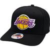 Mitchell & Ness Snapback Rosso Classico con Logo della Squadra per Unisex - Los Angeles Lakers (Nero)(Taglia Unica)
