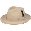 Stetson Rosedale Cappello Fedora Bogart Fascia unicolore Outdoor Uomo Autunno Inverno