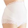 Jolie maman 1430 guaina gestante cotone con pizzo sgambata bianco 2