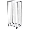 Nurnesy Carrello a Sfere Rotanti in Acciaio al Carbonio con Ruote e Doppi | Carrello Portaoggetti per Palline da Garage Carrello Portaoggetti per Palline Sportive Rotanti in Acciaio Al Carbonio di