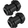 SG Store 2 Pz. Boccola Per Ammortizzatore Posteriore Per Bicicletta In Lega Alluminio Per Montaggio Ammortizzatore Posteriore Compatibile Con Fox Compatibile Con Rockshox (8x24 Mm).