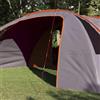 KTHLBRH Tenda 6 Persone Verde e Bianco 700 x 590 x 215 cm